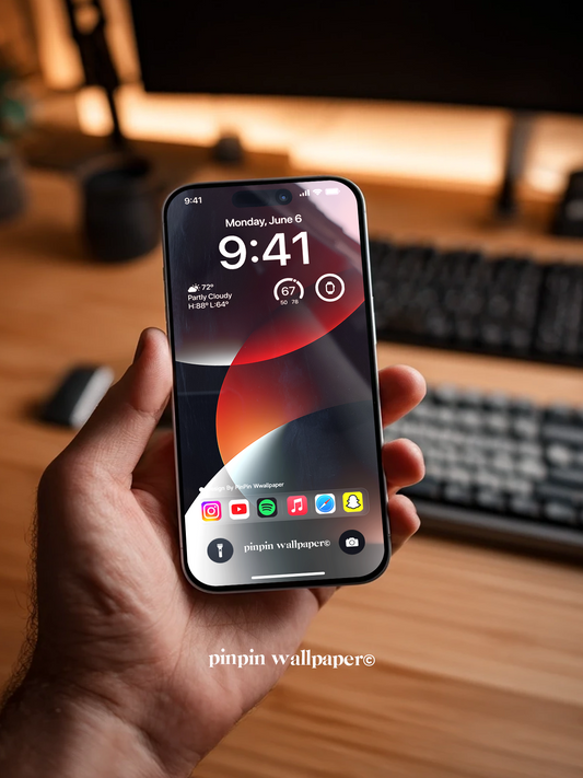 4K HD 壁紙の背景 - iPhone および Android 向け Black Universe Series20