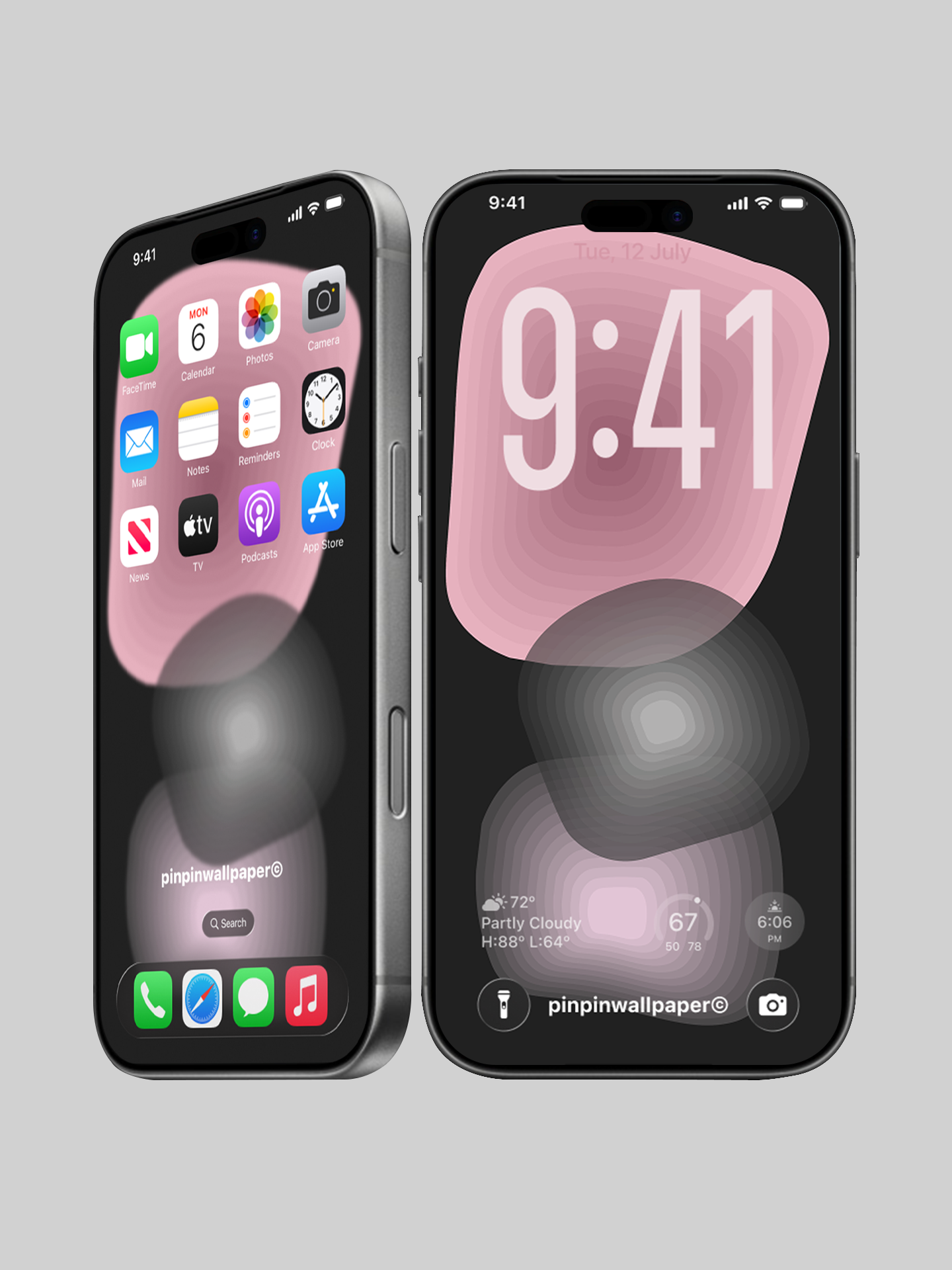 4K HD Phone Wallpaper Background -  NO.5947 Minimalist Gradient Style  wallpapers for iPhone and Android