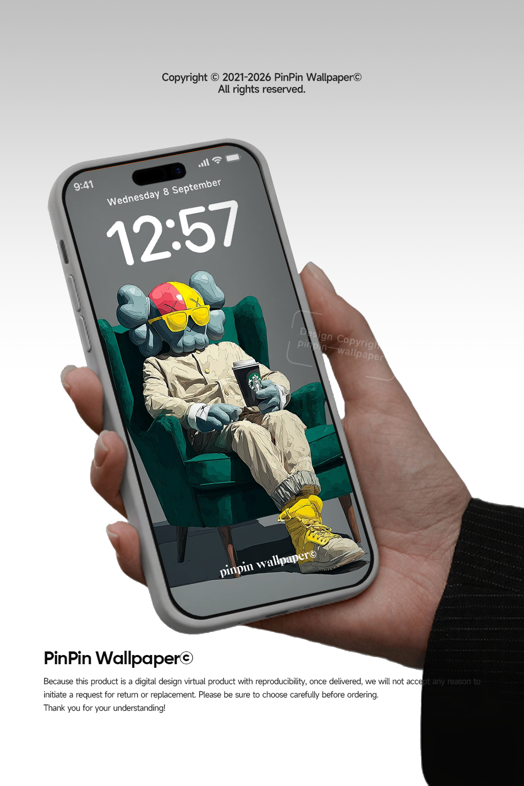 4K HD Phone Wallpaper Background - NO.6037 Minimalist Gradient Style wallpapers for iPhone and Android