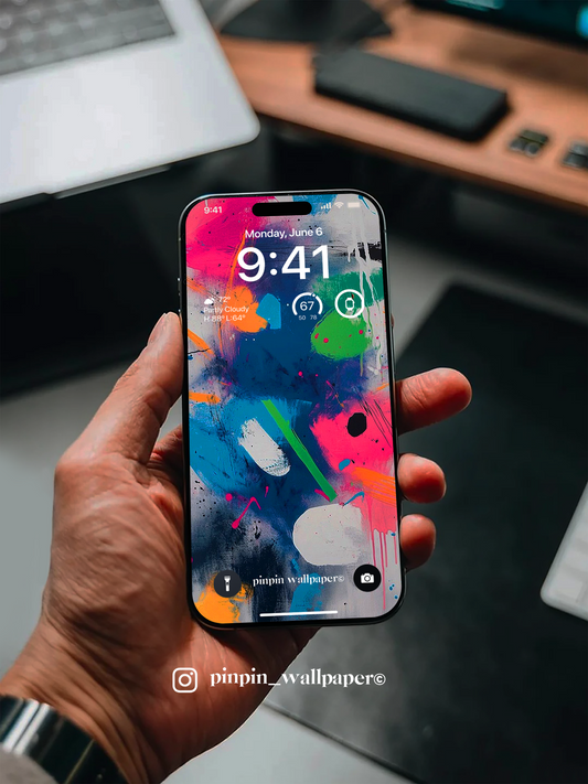4K HD Phone Wallpaper Background -  NO.5813 Minimalist Gradient Style  wallpapers for iPhone and Android