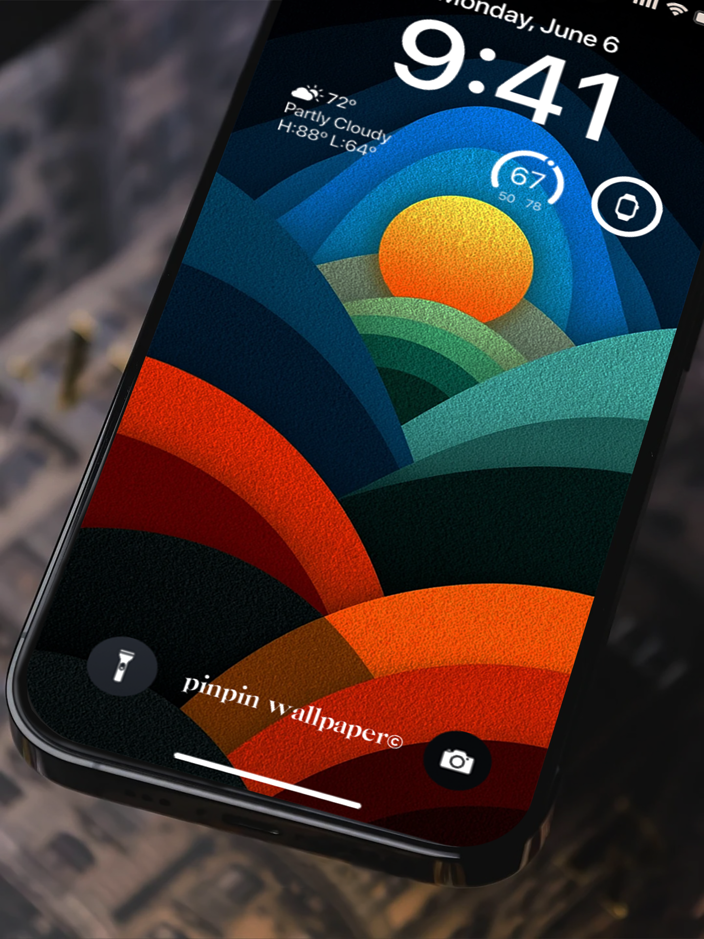 4K HD Phone Wallpaper Background -  NO.5816 Minimalist Gradient Style  wallpapers for iPhone and Android