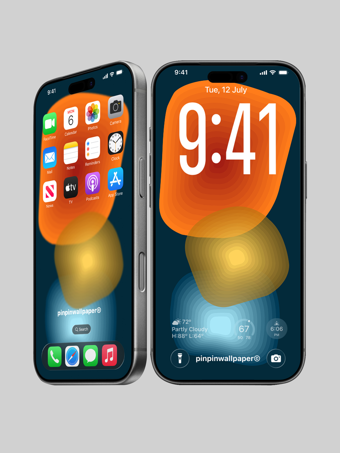 4K HD Phone Wallpaper Background -  NO.5949 Minimalist Gradient Style  wallpapers for iPhone and Android