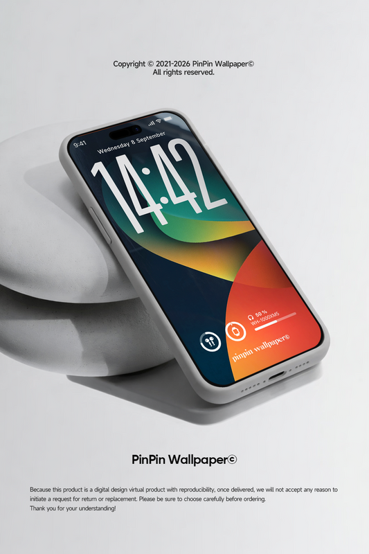 4K HD Phone Wallpaper Background - NO.6035 Minimalist Gradient Style wallpapers for iPhone and Android