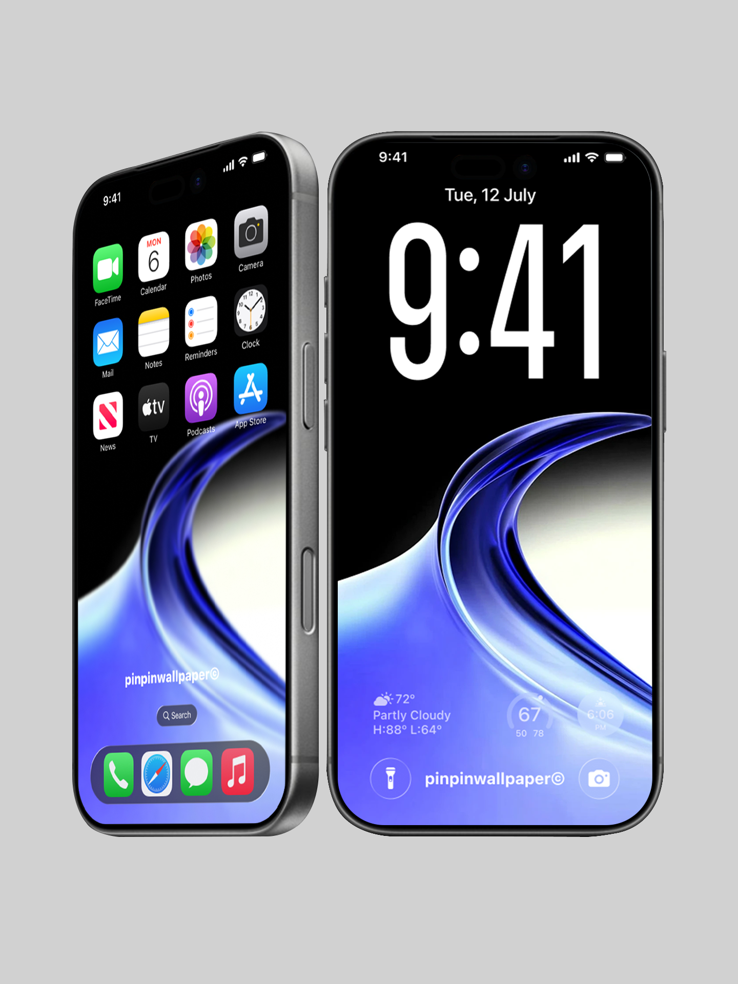 4K HD Phone Wallpaper Background -  NO.5951 Minimalist Gradient Style  wallpapers for iPhone and Android