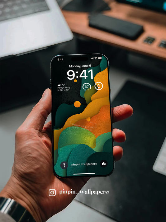 4K HD Phone Wallpaper Background -  NO.5818 Minimalist Gradient Style  wallpapers for iPhone and Android