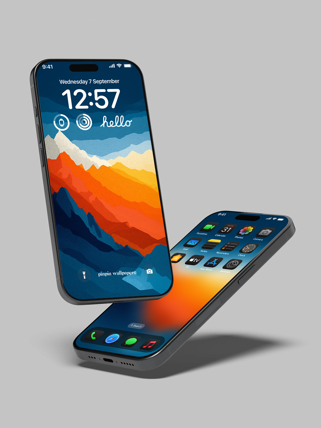 4K HD 壁紙の背景 - iPhone および Android 向け Black Universe Series20