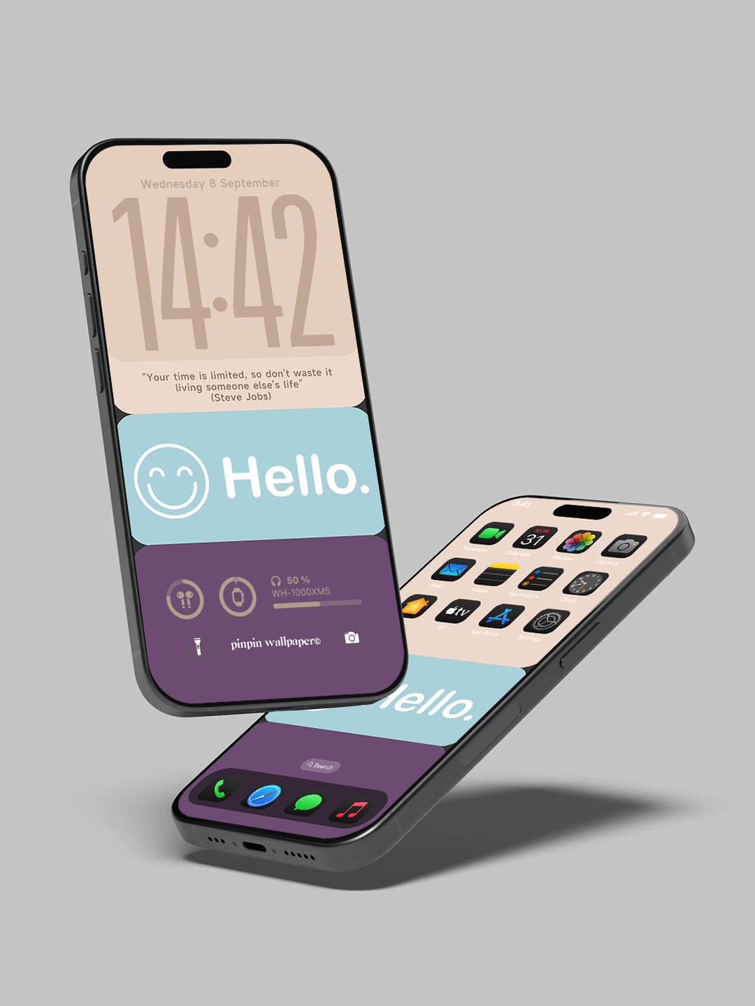 4K HD Phone Wallpaper Background - NO.6146 Minimalist Gradient Style wallpapers for iPhone and Android