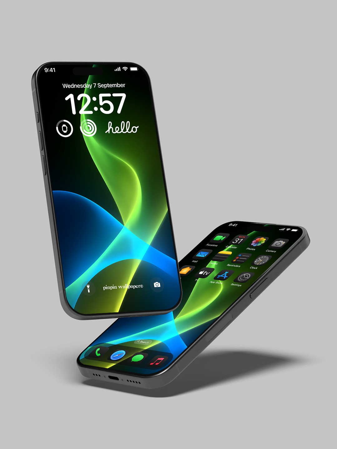 4K HD 壁紙の背景 - iPhone および Android 向け Black Universe Series20
