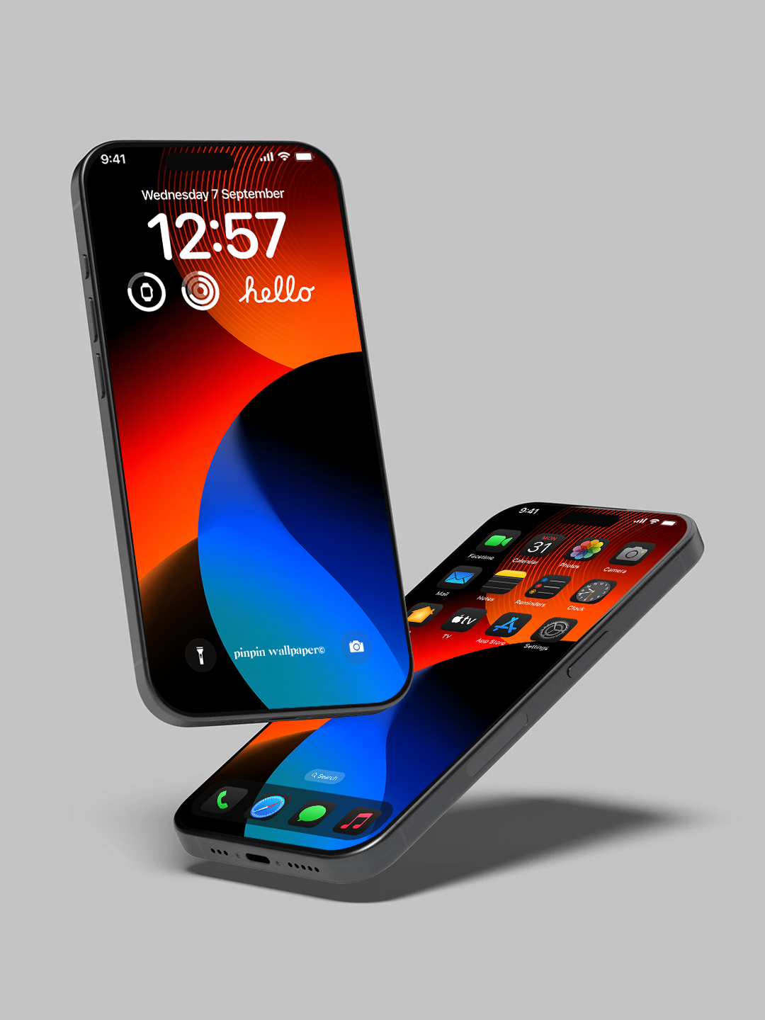 4K HD 壁紙の背景 - iPhone および Android 向け Black Universe Series20