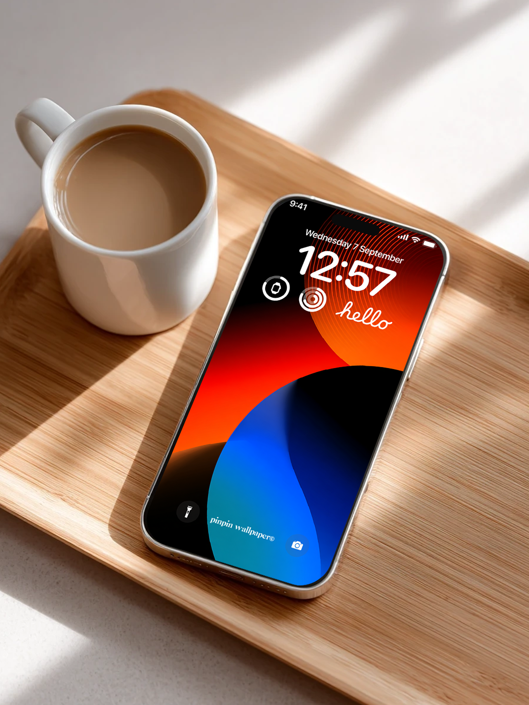 4K HD 壁紙の背景 - iPhone および Android 向け Black Universe Series20