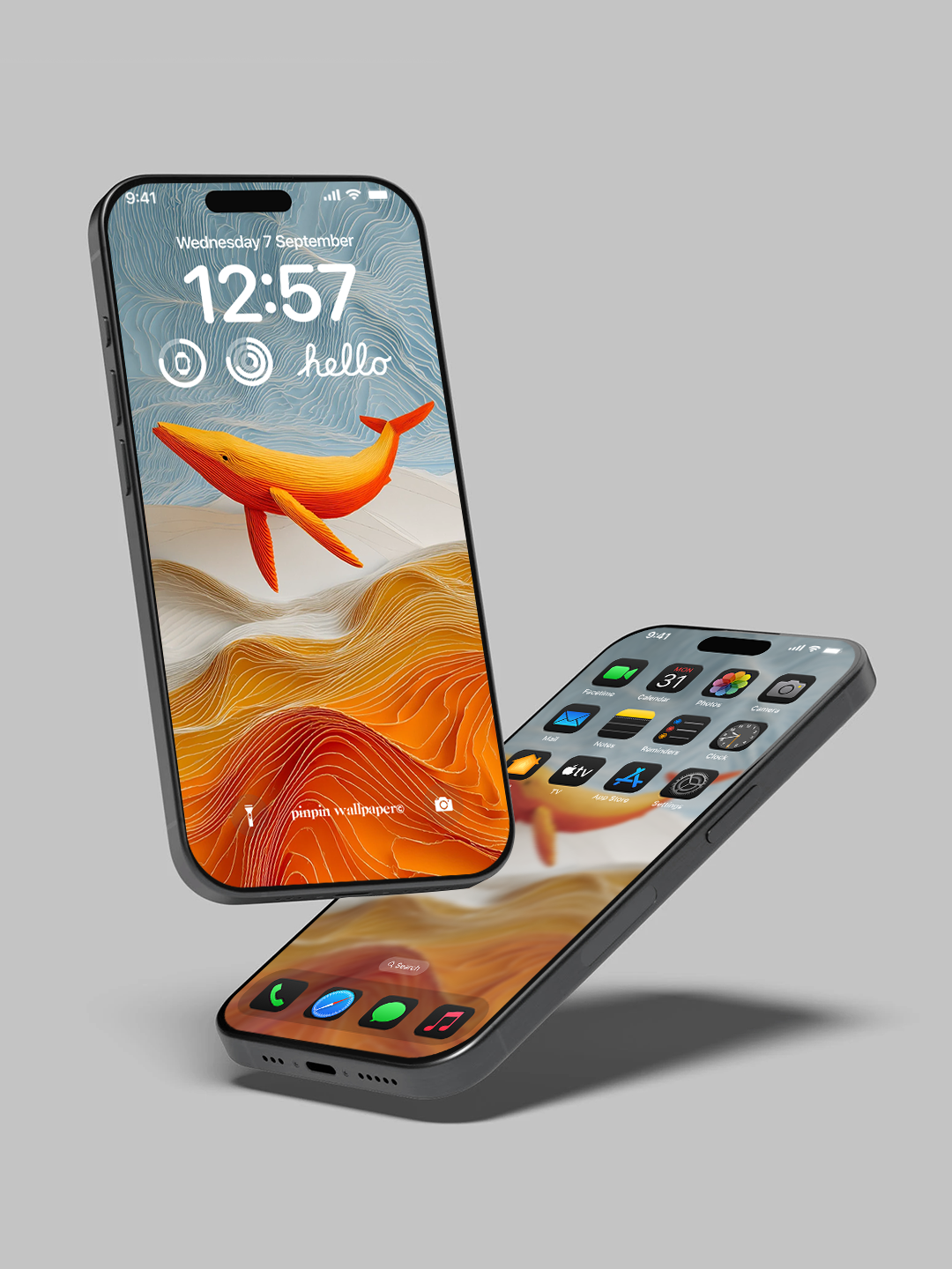 4K HD 壁紙の背景 - iPhone および Android 向け Black Universe Series20