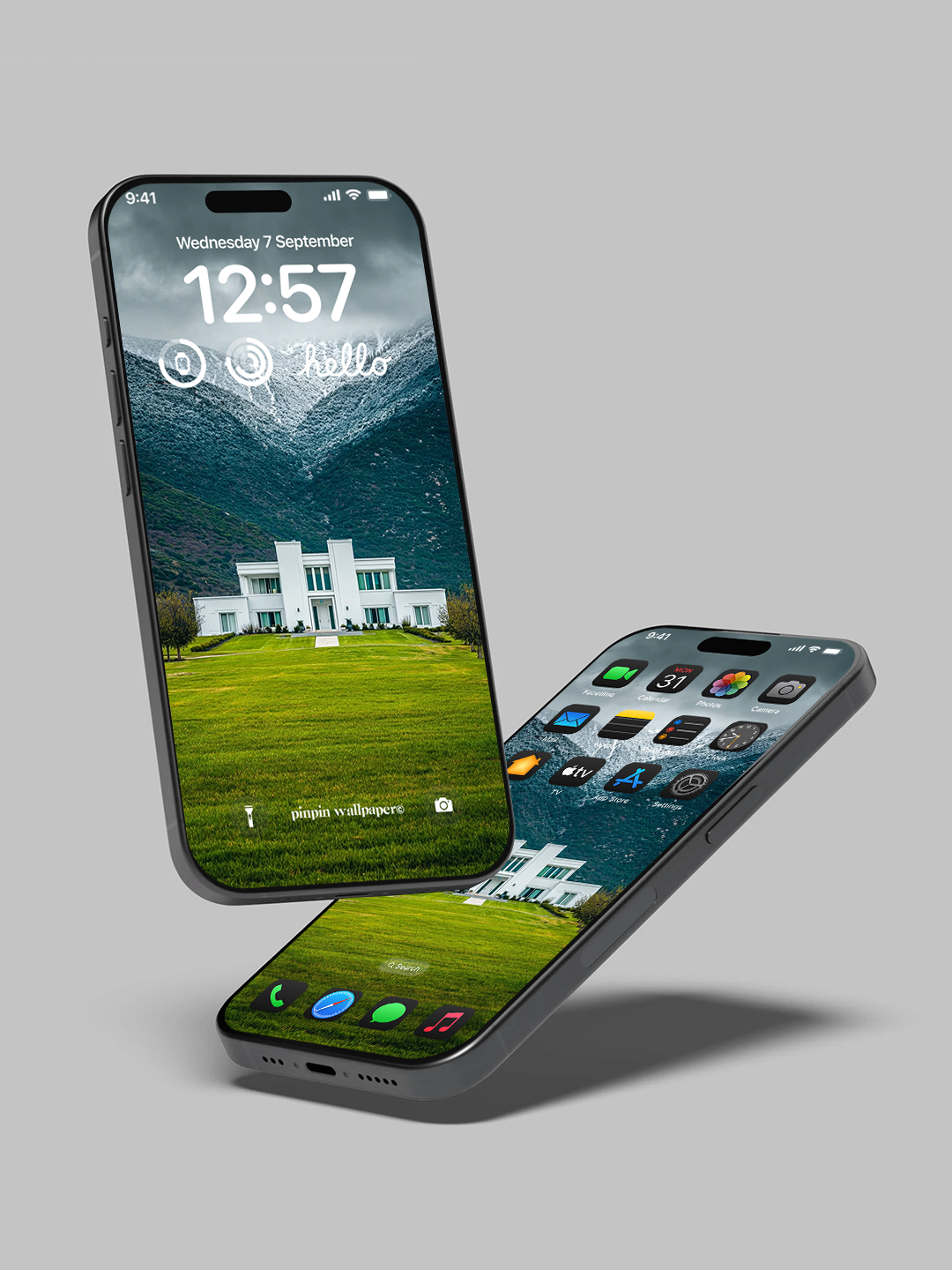 4K HD 壁紙の背景 - iPhone および Android 向け Black Universe Series20