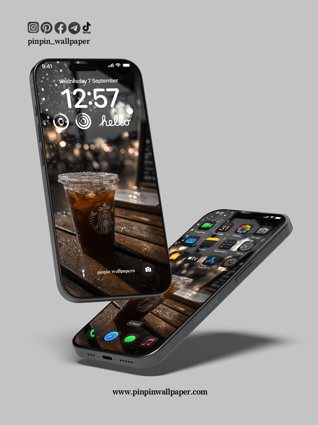 4K HD 壁紙の背景 - iPhone および Android 向け Black Universe Series20