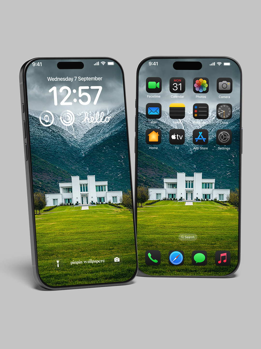 4K HD 壁紙の背景 - iPhone および Android 向け Black Universe Series20
