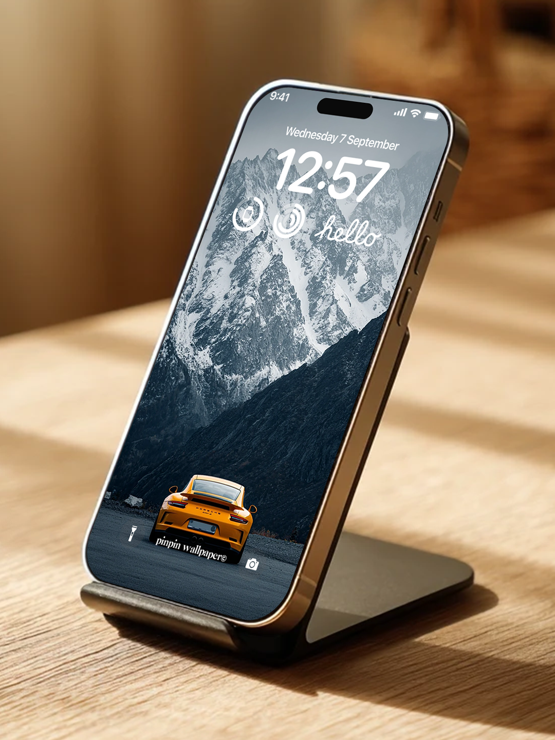 4K HD 壁紙の背景 - iPhone および Android 向け Black Universe Series20