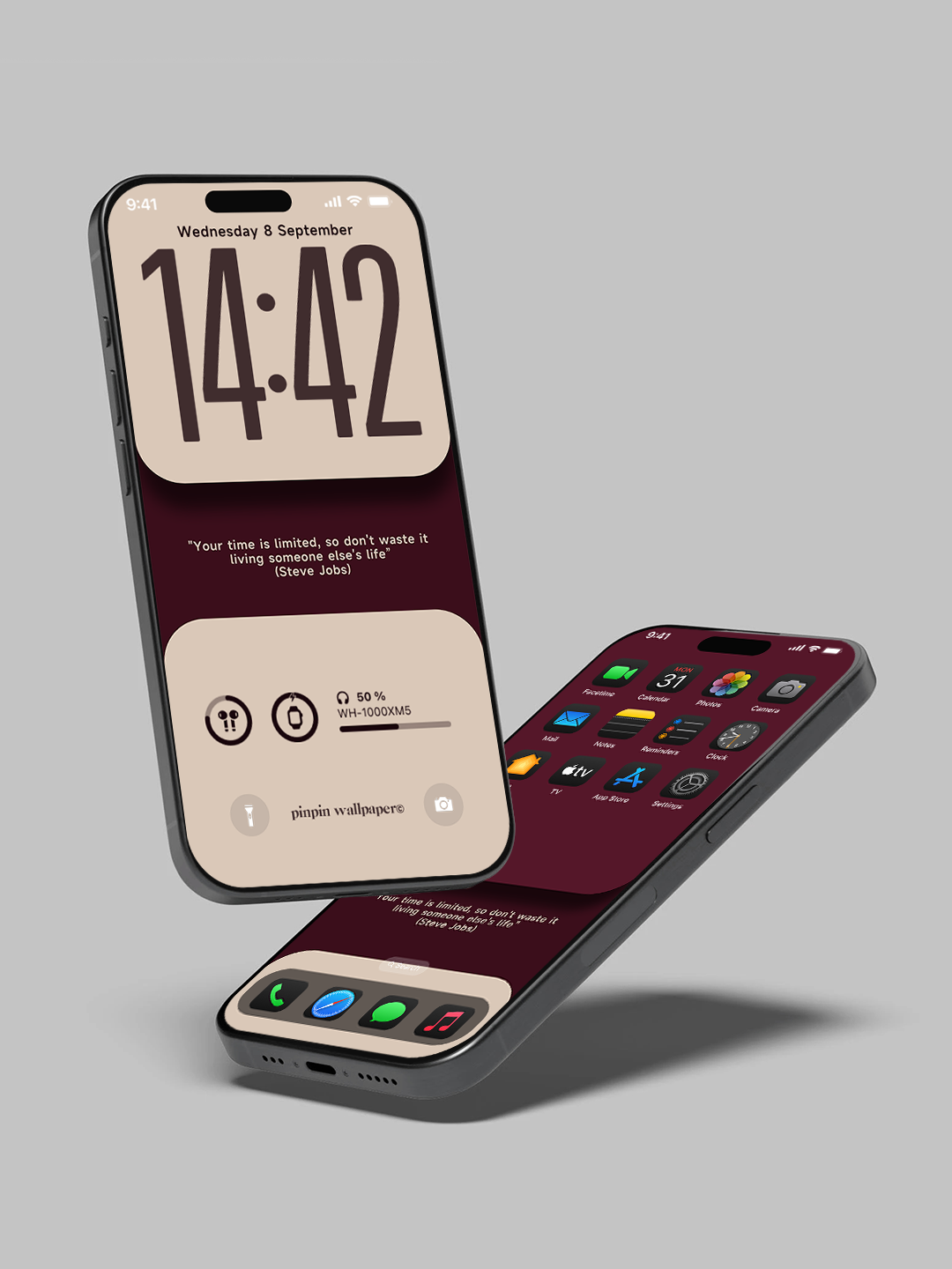 4K HD 壁紙の背景 - iPhone および Android 向け Black Universe Series20