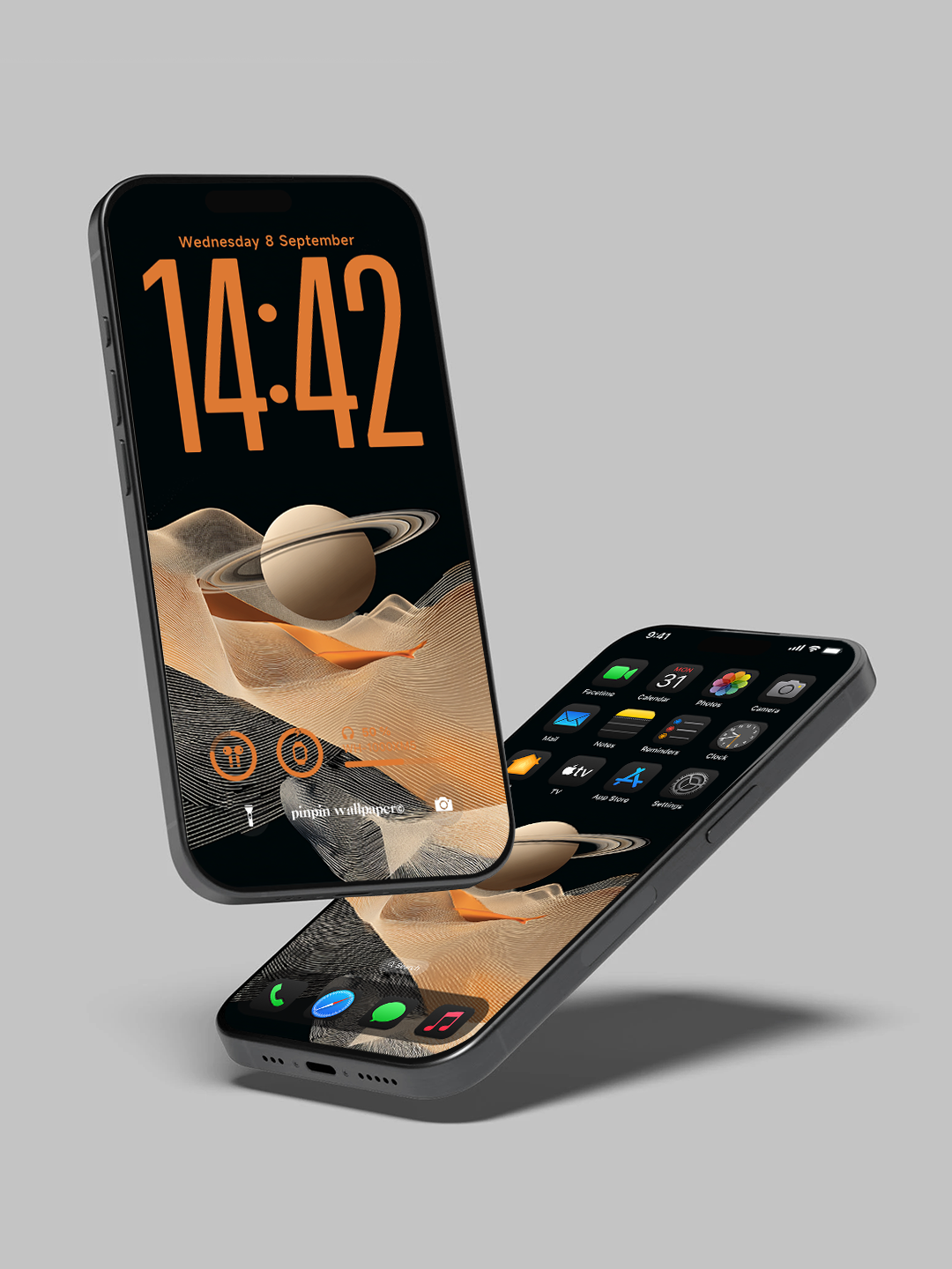 4K HD 壁紙の背景 - iPhone および Android 向け Black Universe Series20