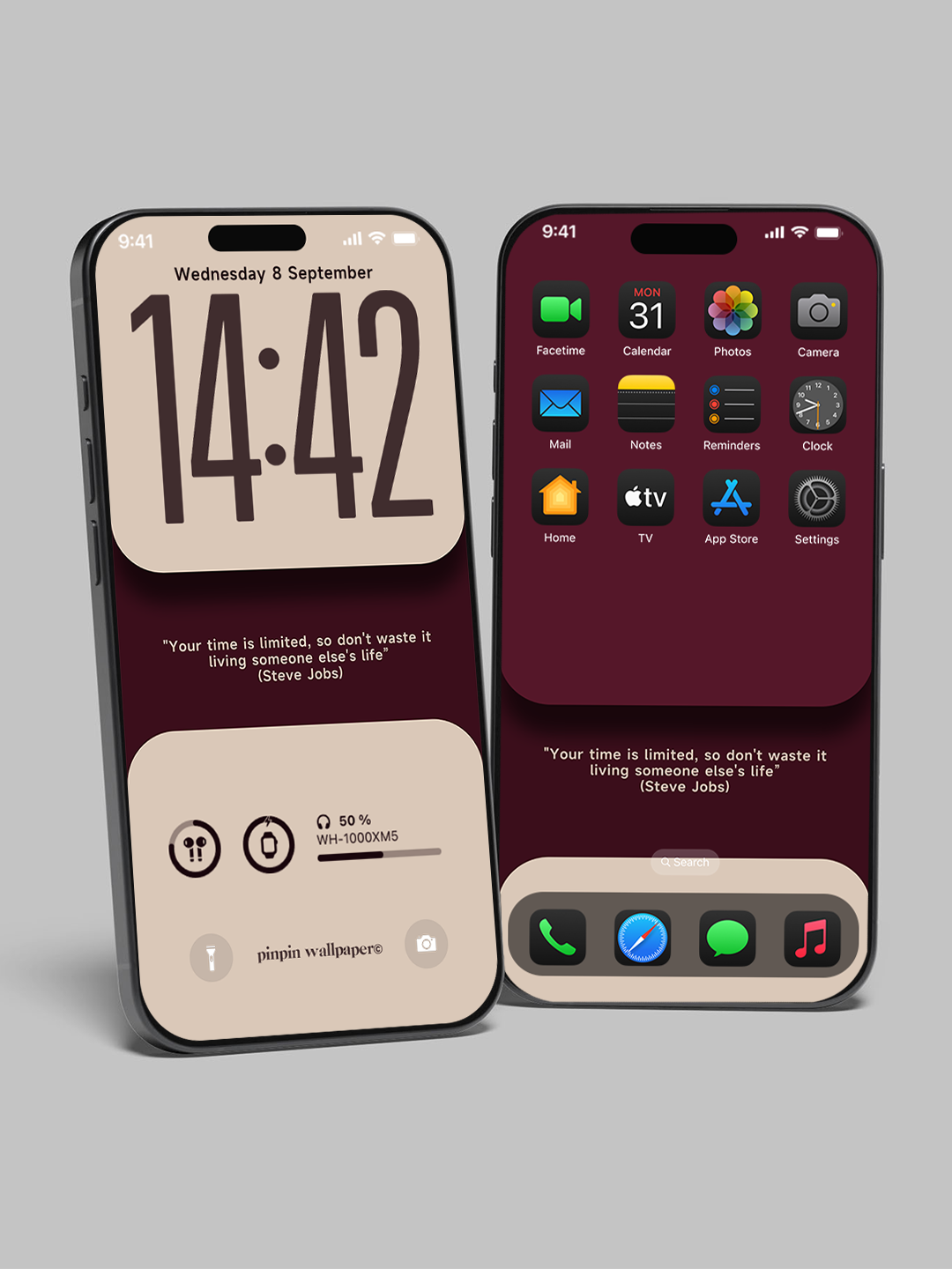 4K HD 壁紙の背景 - iPhone および Android 向け Black Universe Series20