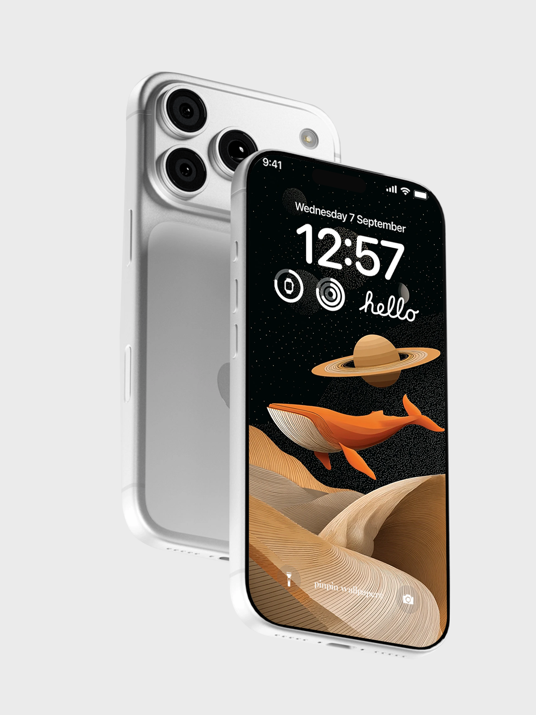 4K HD 壁紙の背景 - iPhone および Android 向け Black Universe Series20