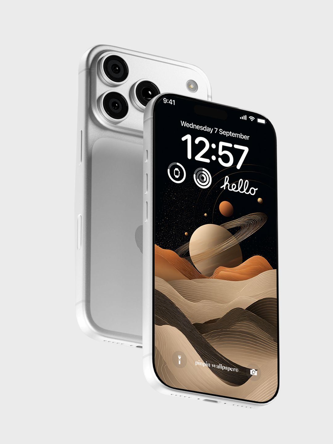 4K HD 壁紙の背景 - iPhone および Android 向け Black Universe Series20