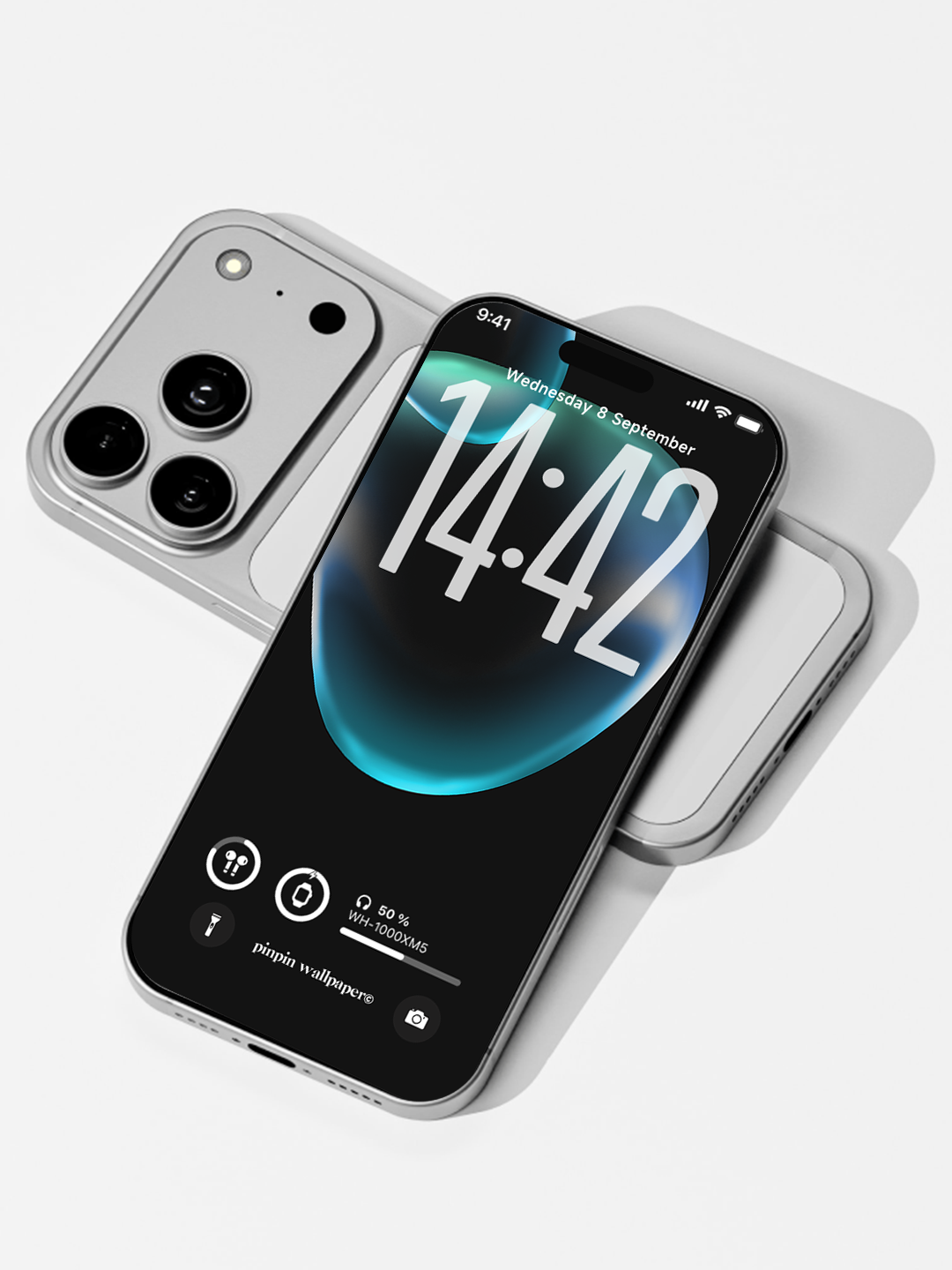 4K HD 壁紙の背景 - iPhone および Android 向け Black Universe Series20