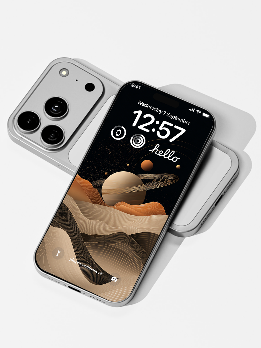 4K HD 壁紙の背景 - iPhone および Android 向け Black Universe Series20