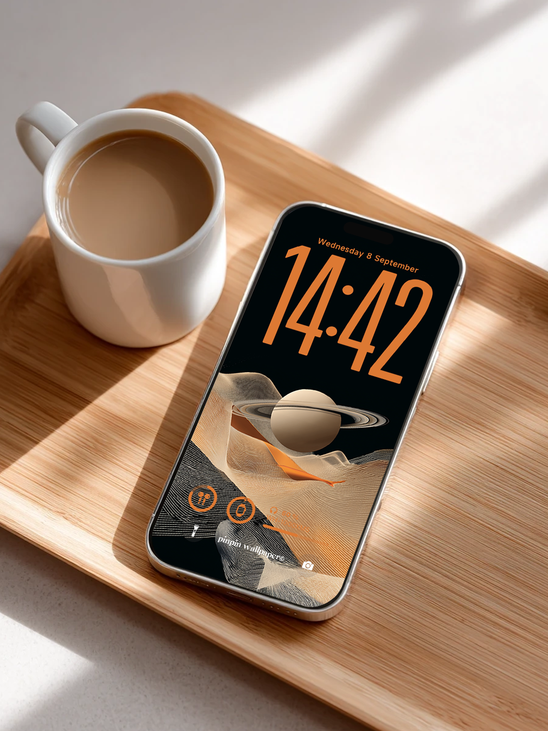 4K HD 壁紙の背景 - iPhone および Android 向け Black Universe Series20