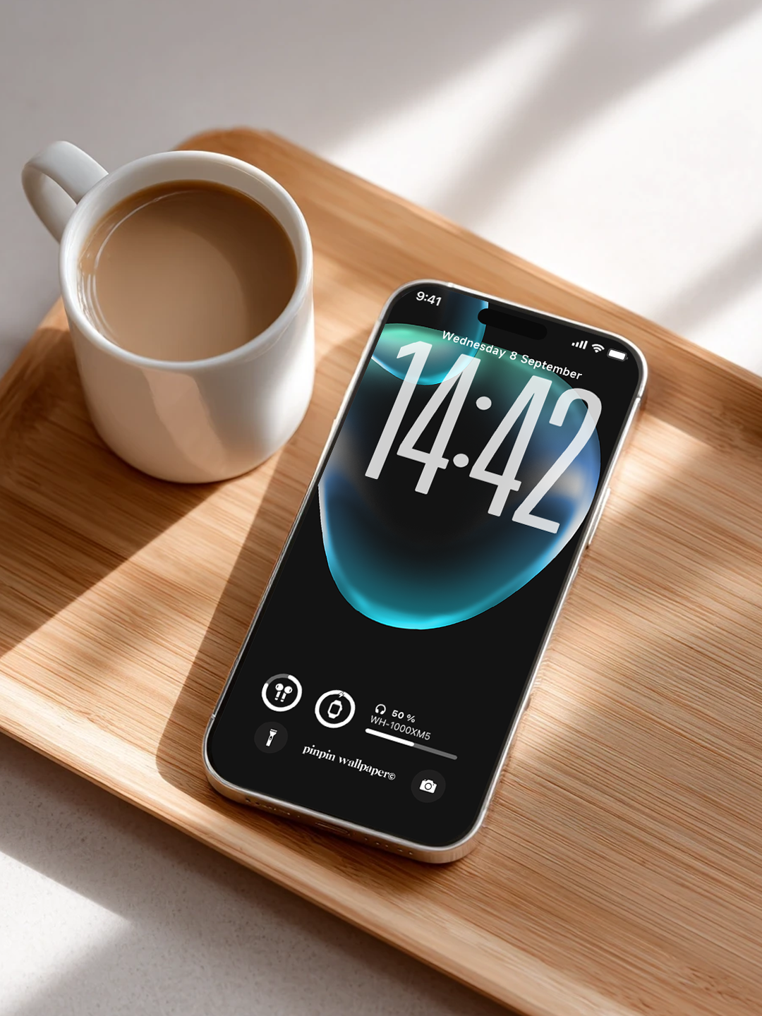 4K HD 壁紙の背景 - iPhone および Android 向け Black Universe Series20