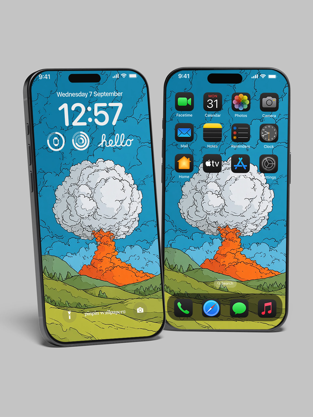 4K HD 壁紙の背景 - iPhone および Android 向け Black Universe Series20