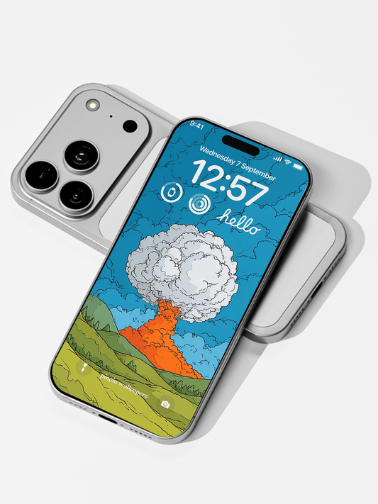 4K HD 壁紙の背景 - iPhone および Android 向け Black Universe Series20