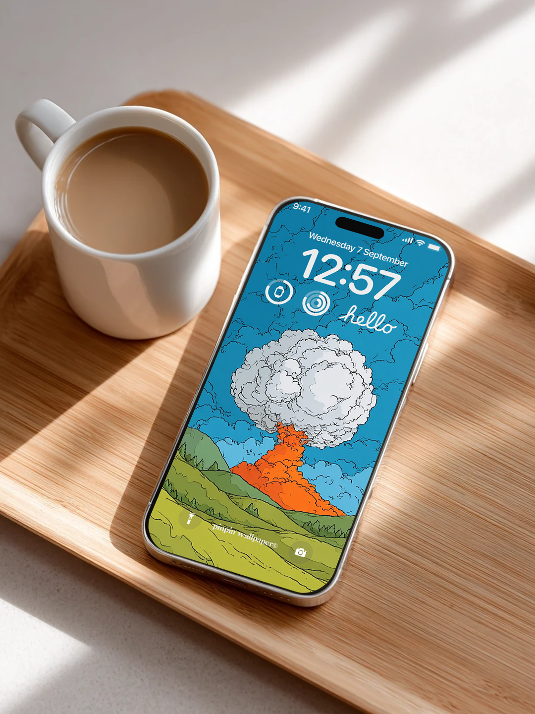 4K HD 壁紙の背景 - iPhone および Android 向け Black Universe Series20