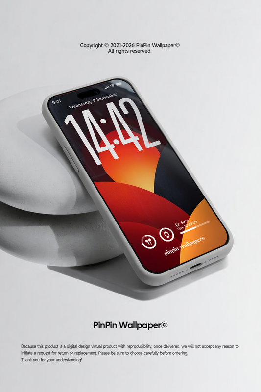 4K HD Phone Wallpaper Background - NO.6050 Minimalist Gradient Style wallpapers for iPhone and Android