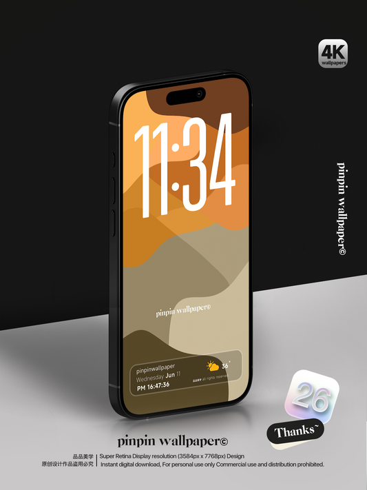 4K HD Phone Wallpaper Background -  Minimalist Gradient Style  wallpapers for iPhone and Android