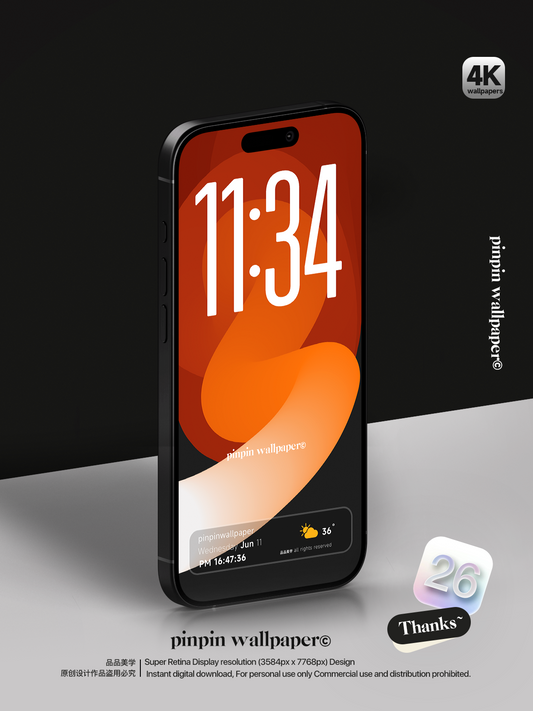 4K HD Phone Wallpaper Background -  Minimalist Gradient Style  wallpapers for iPhone and Android