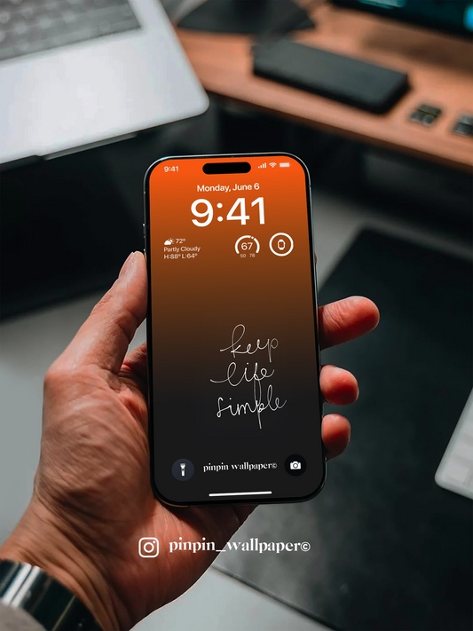 4K HD Phone Wallpaper Background -  NO.5823 Minimalist Gradient Style  wallpapers for iPhone and Android