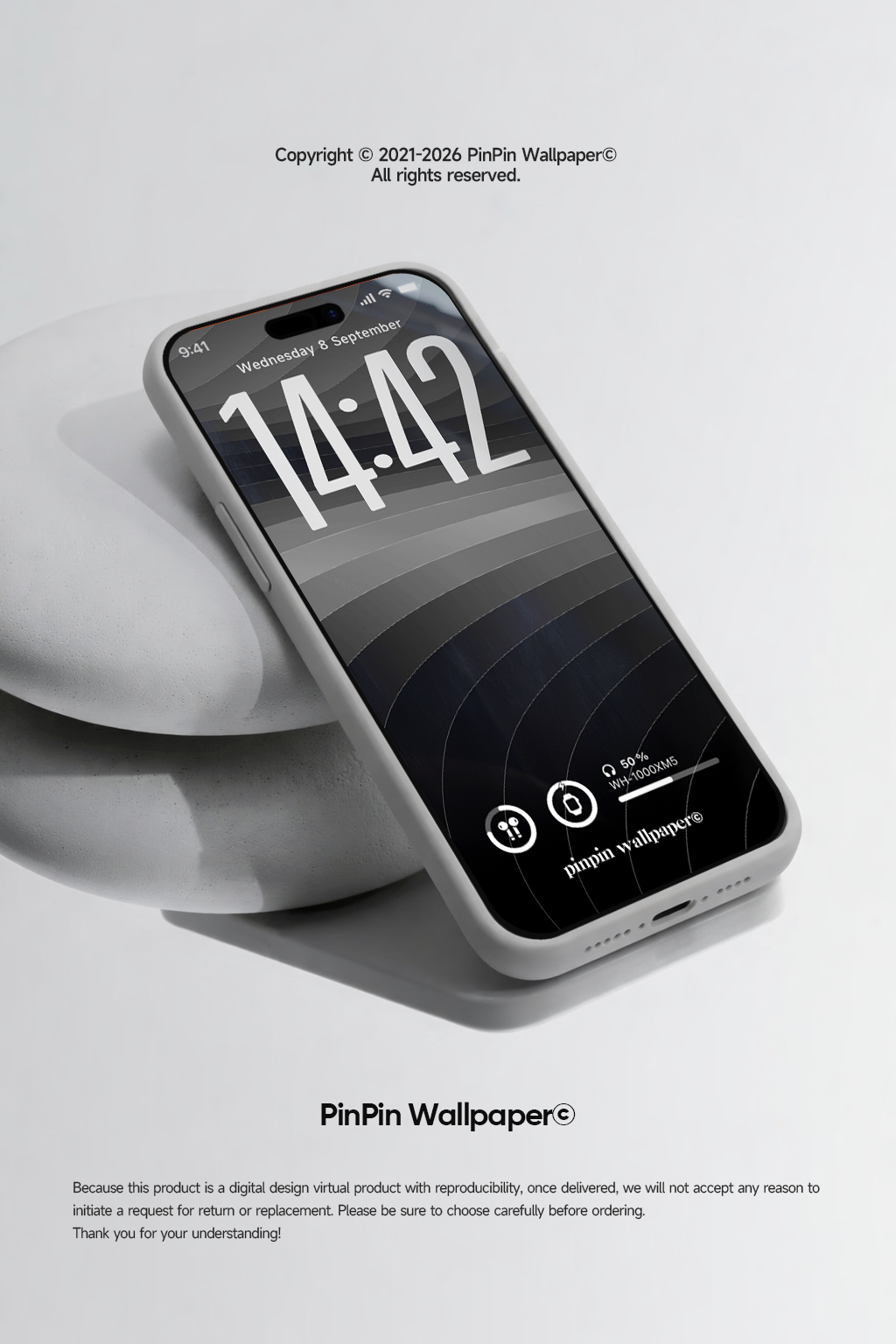 4K HD Phone Wallpaper Background - NO.6049 Minimalist Gradient Style wallpapers for iPhone and Android