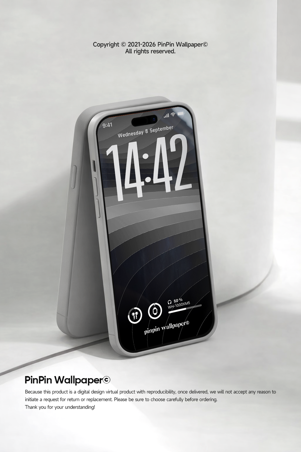 4K HD Phone Wallpaper Background - NO.6049 Minimalist Gradient Style wallpapers for iPhone and Android