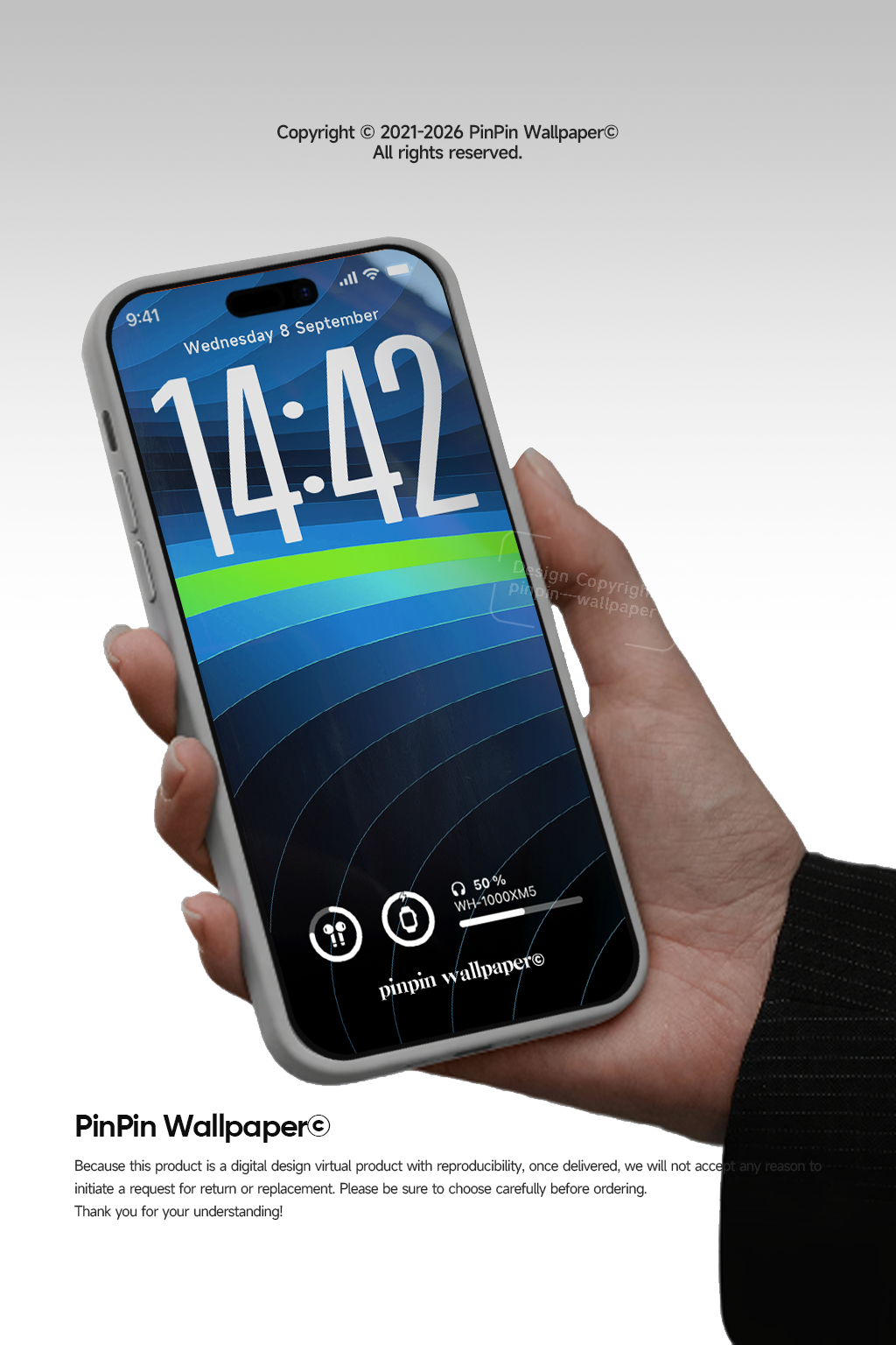 4K HD Phone Wallpaper Background - NO.6048 Minimalist Gradient Style wallpapers for iPhone and Android