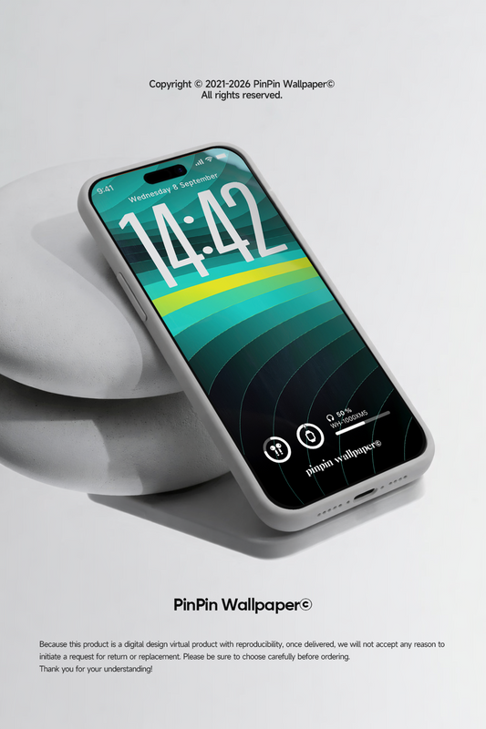 4K HD Phone Wallpaper Background - NO.6047 Minimalist Gradient Style wallpapers for iPhone and Android