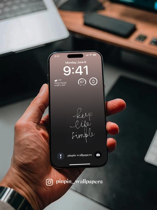 4K HD Phone Wallpaper Background -  NO.5827 Minimalist Gradient Style  wallpapers for iPhone and Android