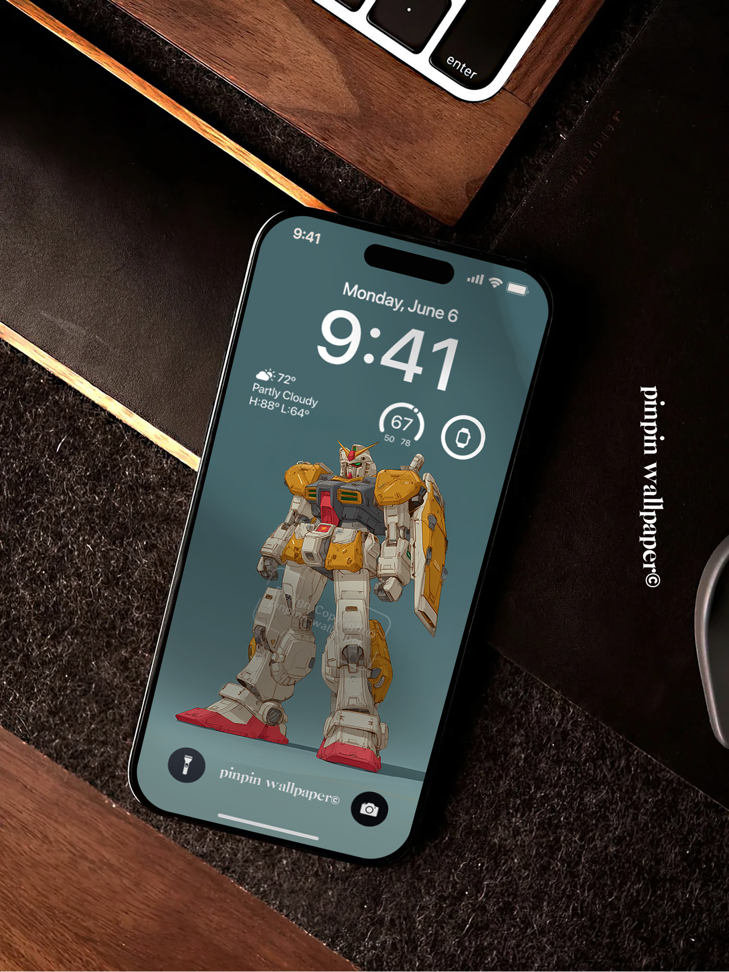 4K HD Phone Wallpaper Background -Gundam RX Classic Anime Wallpapers for iPhone and Android