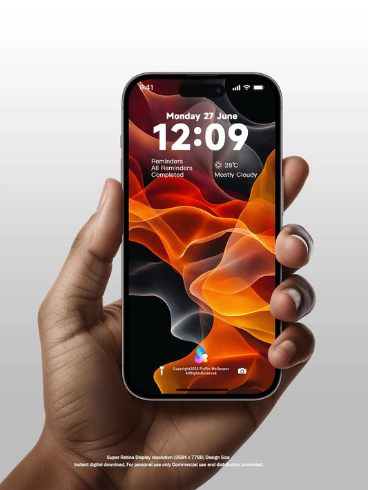4K HD 壁紙の背景 - iPhone および Android 向け Black Universe Series20