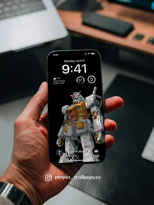 4K HD Phone Wallpaper Background -Gundam RX Classic Anime Wallpapers for iPhone and Android