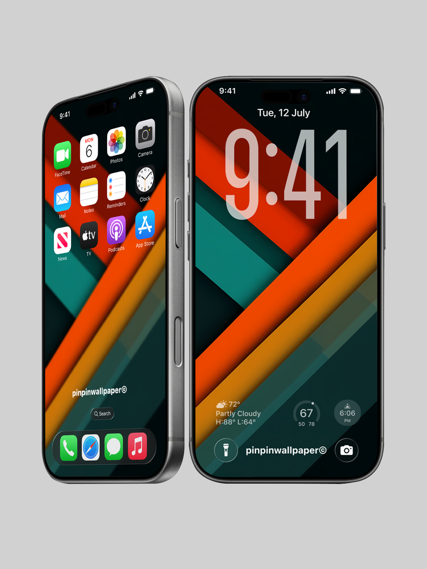 4K HD Phone Wallpaper Background -  NO.5956 Minimalist Gradient Style  wallpapers for iPhone and Android