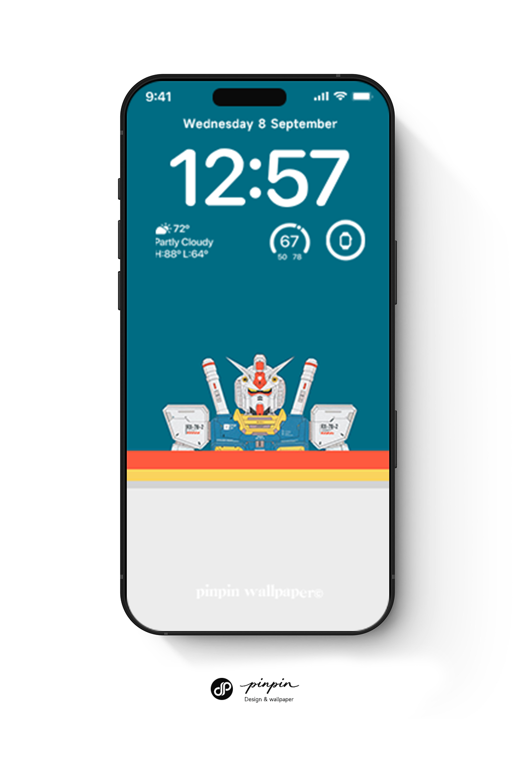 4K HD Apple Devices wallpaper Background Gradient Abstract Style GUNDAM RX-78-2  for phone and ipad imac macbook Wallpaprs 3 PACK