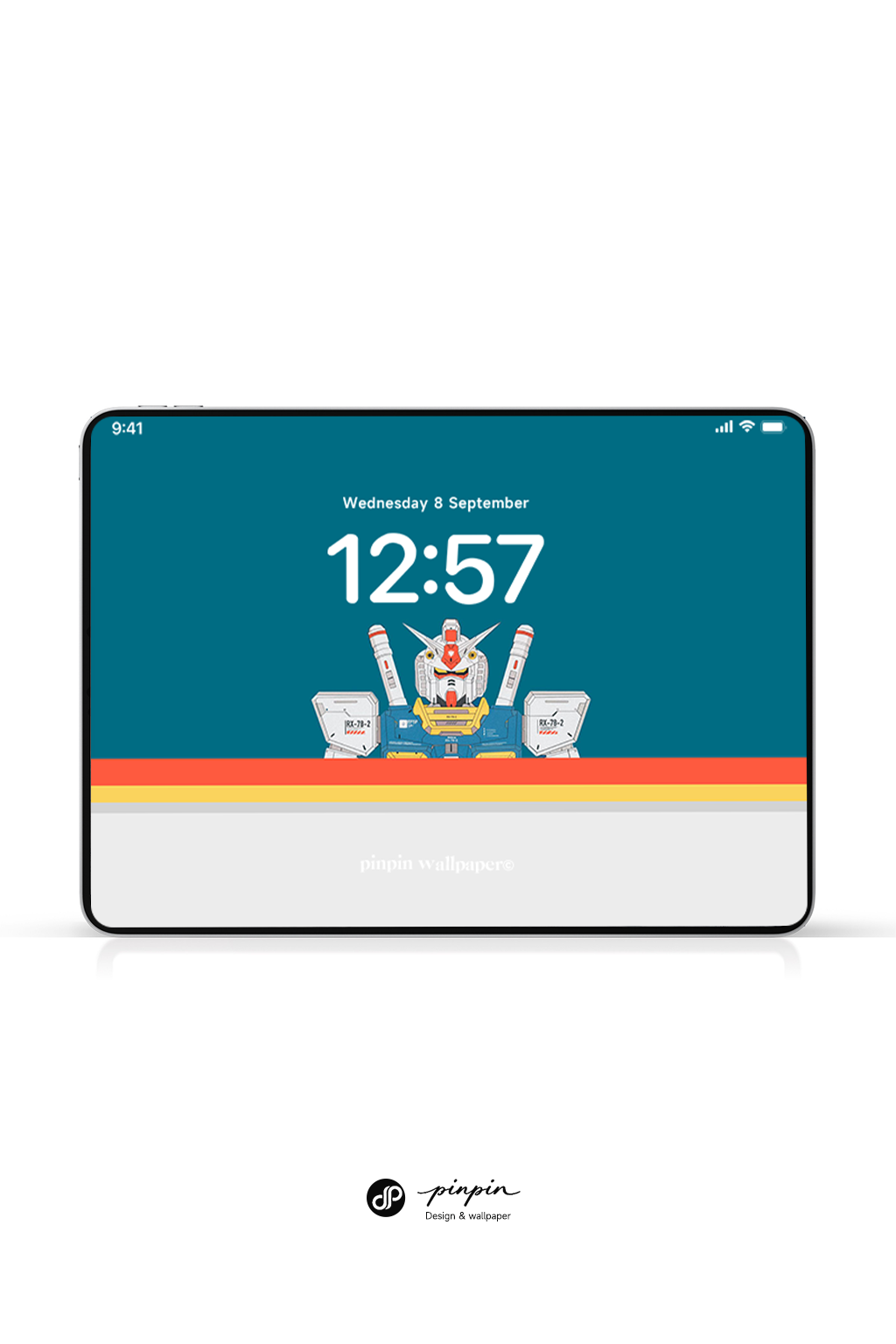 4K HD Apple Devices wallpaper Background Gradient Abstract Style GUNDAM RX-78-2  for phone and ipad imac macbook Wallpaprs 3 PACK