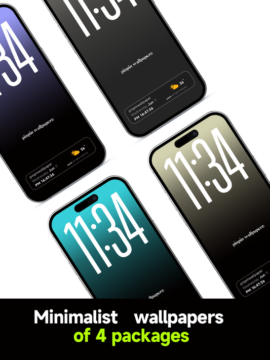 4K HD Phone Wallpaper Background -  Minimalist  phone wallpapers in the number of 4 packages for iPhone and Android