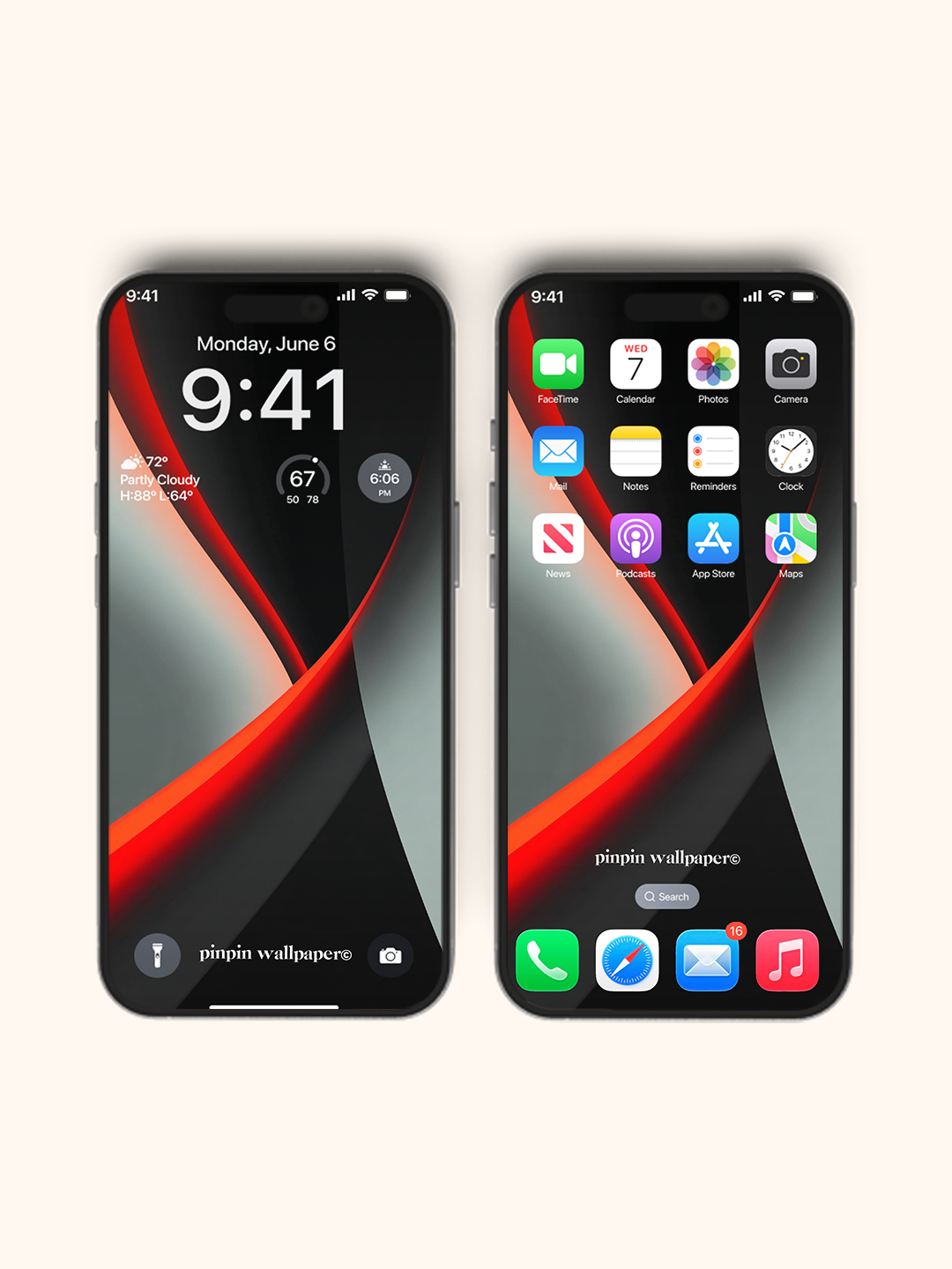 4K HD Phone Wallpaper Background - NO.6040 Minimalist Gradient Style wallpapers for iPhone and Android