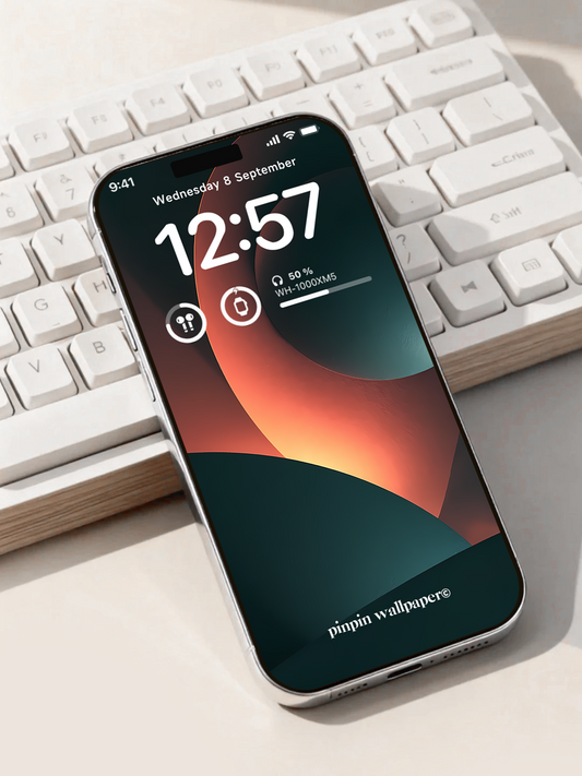 4K HD Phone Wallpaper Background - NO.6045 Minimalist Gradient Style wallpapers for iPhone and Android