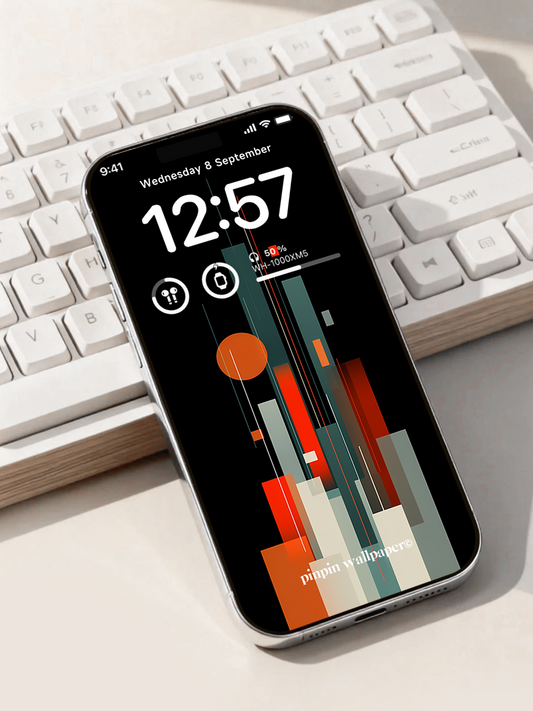 4K HD Phone Wallpaper Background - NO.6051 Minimalist Gradient Style wallpapers for iPhone and Android